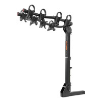 (image for) Premium Hitch Mounted Bike Rack, 4 Bikes, 2" Shank #18064 - Click Image to Close