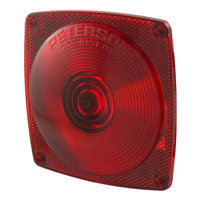 (image for) Combo Trailer Taillight Rear Replacement Lens #53445
