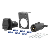 (image for) 7-Way RV Blade Connector Vehicle And Trailer Plug Kit #58152