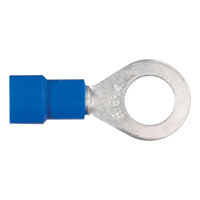 (image for) Ring Terminal Blue 1/4" Stud #59522