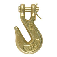 (image for) 1/4" Clevis Grab Hook 3.15k, Yellow Zinc #81502