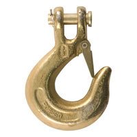 (image for) 3/8" Safety Latch Clevis Hook, 18k #81560