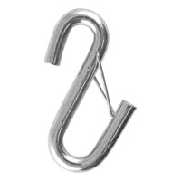(image for) Certified 3/8" S-Hook With Safety Latch , 2k #81810