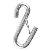 (image for) Certified 7/16" S-Hook With Safety Latch, 5K #81820