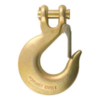 (image for) 1/2" Safety Latch Clevis Hook, 65K #81920