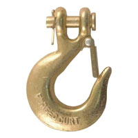 (image for) 1/4" Safety Latch Clevis Hook, 12.6k #81940