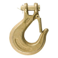 (image for) 7/16" Safety Latch Clevis Hook, 40k #81970