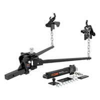 (image for) 10-15K Short Trunnion Bar Weight Distribution Hitch Kit With Sway Control #17422