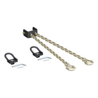 Crosswing 5th Wheel Hitch Replacement Safety Chain Assembly With Anchors #16612 (image for) Crosswing 5th Wheel Hitch Replacement Safety Chain Assembly With Anchors #16612