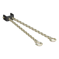 Crosswing 5th Wheel Hitch Replacement Safety Chain Assembly No Anchors #16613 (image for) Crosswing 5th Wheel Hitch Replacement Safety Chain Assembly No Anchors #16613