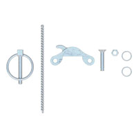 (image for) Q-Series 5th Wheel Hitch Replacement Handle Lock Kit #19224 - Click Image to Close