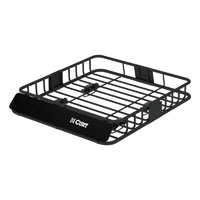 (image for) Black Steel Roof-Mounted Cargo Carrier 41 1/2" X 37" X 4 #18115