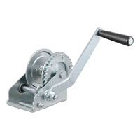 (image for) Hand Crank Winch, 900 lbs, 15' Strap Included #29433