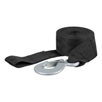(image for) Nylon Winch Strap With Snap Hook, 15' x 2", 1,100 lbs. #29450