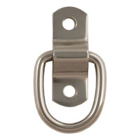 (image for) Tie-Down D-Rings, 1 x 1 1/4", Surface-Mount, 1,200 lbs #83732