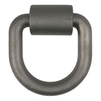 (image for) Tie-Down D-Rings , 3" x 3", Weld-On, 26,500 lbs #83760