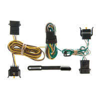 (image for) Ford E-150/250/350 2000-2003 No-Splice Custom 4-Flat Wiring Harness #55344