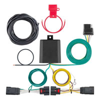 (image for) Jeep Gladiator 2020-2025 No-Splice Custom 4-Flat Wiring Harness #56407