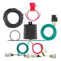 (image for) Ford Bronco 2021-2025 With LED Taillights No-Splice Custom 4-Flat Wiring Harness #56468