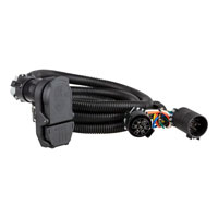 (image for) Chevrolet Silverado 2019-2026 7' Custom Wiring Harness Extension Adds 4-Way & 7-RV Blade #56003