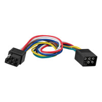 (image for) 6-Way Square Connector Vehicle/Trailer Loop 12" #58034
