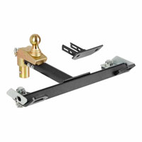 (image for) Mult0-Fit OEM Puck System Gooseneck Hitch Ball With 4" Offset #60663