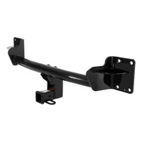 (image for) BMW X6 2014-2019 2" Class 3 Round Body Receiver Trailer Hitch #13077