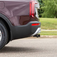 (image for) Kia Telluride 2020-2025 2" Class 3 Round Body Receiver Trailer Hitch #13420