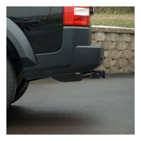 (image for) Land Rover LR4 2010-2016 2" Class 3 Round Body Receiver Trailer Hitch #13456