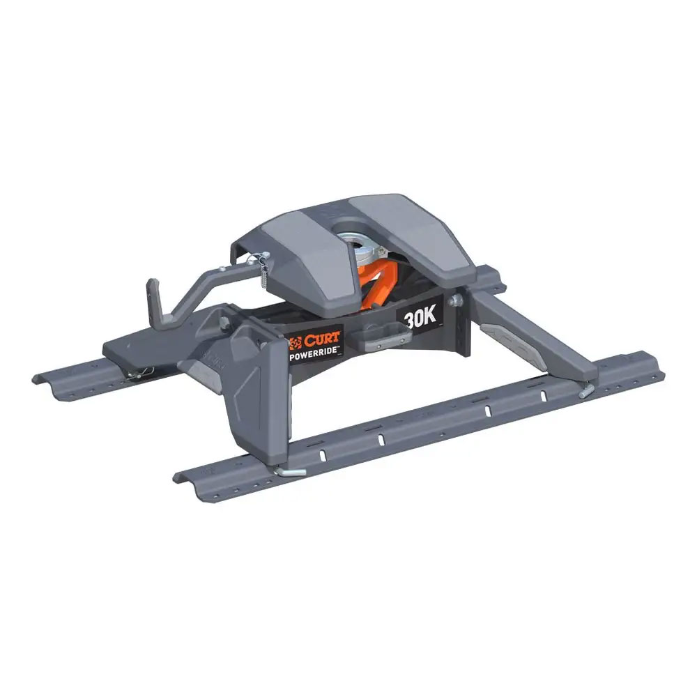 (image for) Powerride 5th Wheel Hitch Kit With Standard Legs And 40K Base Rail Long Bed #16321 - Click Image to Close