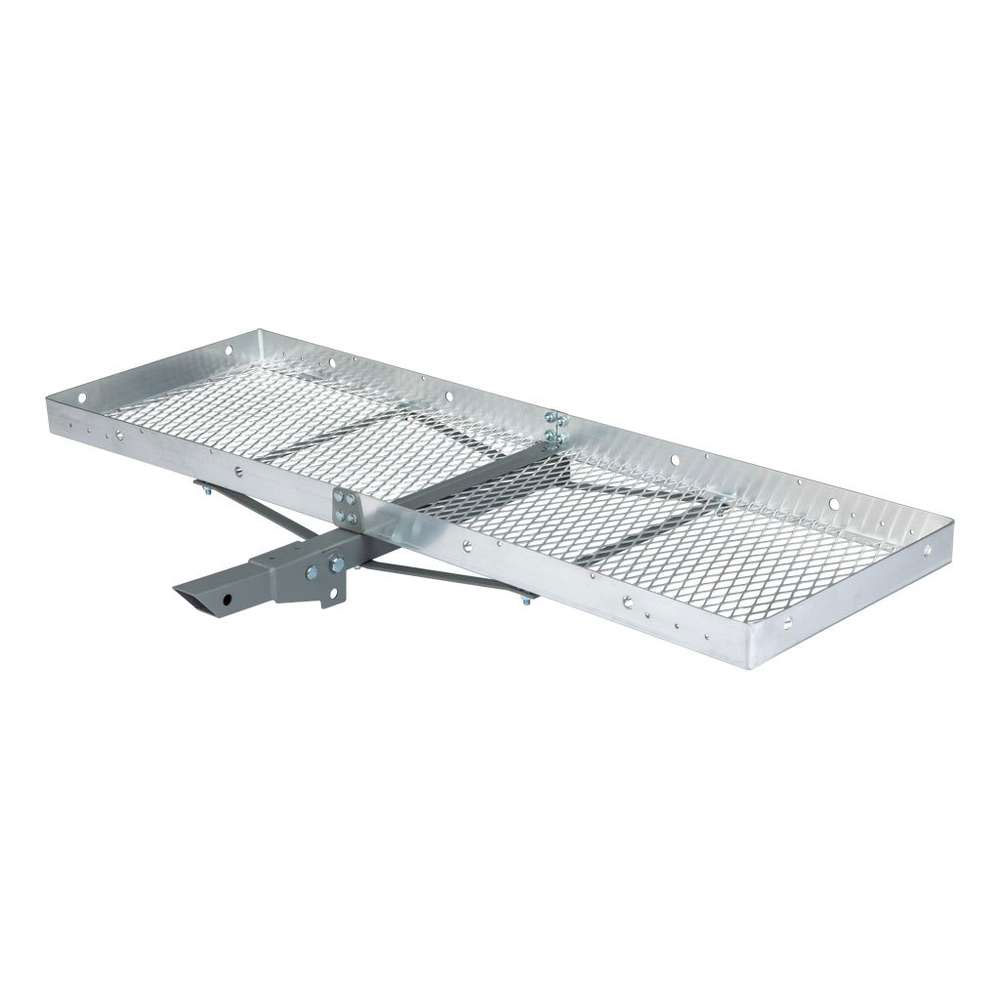 (image for) Aluminum Tray Cargo Carrier, 60" x 20" x 2 3/4", 2" Folding Shank #18100 - Click Image to Close