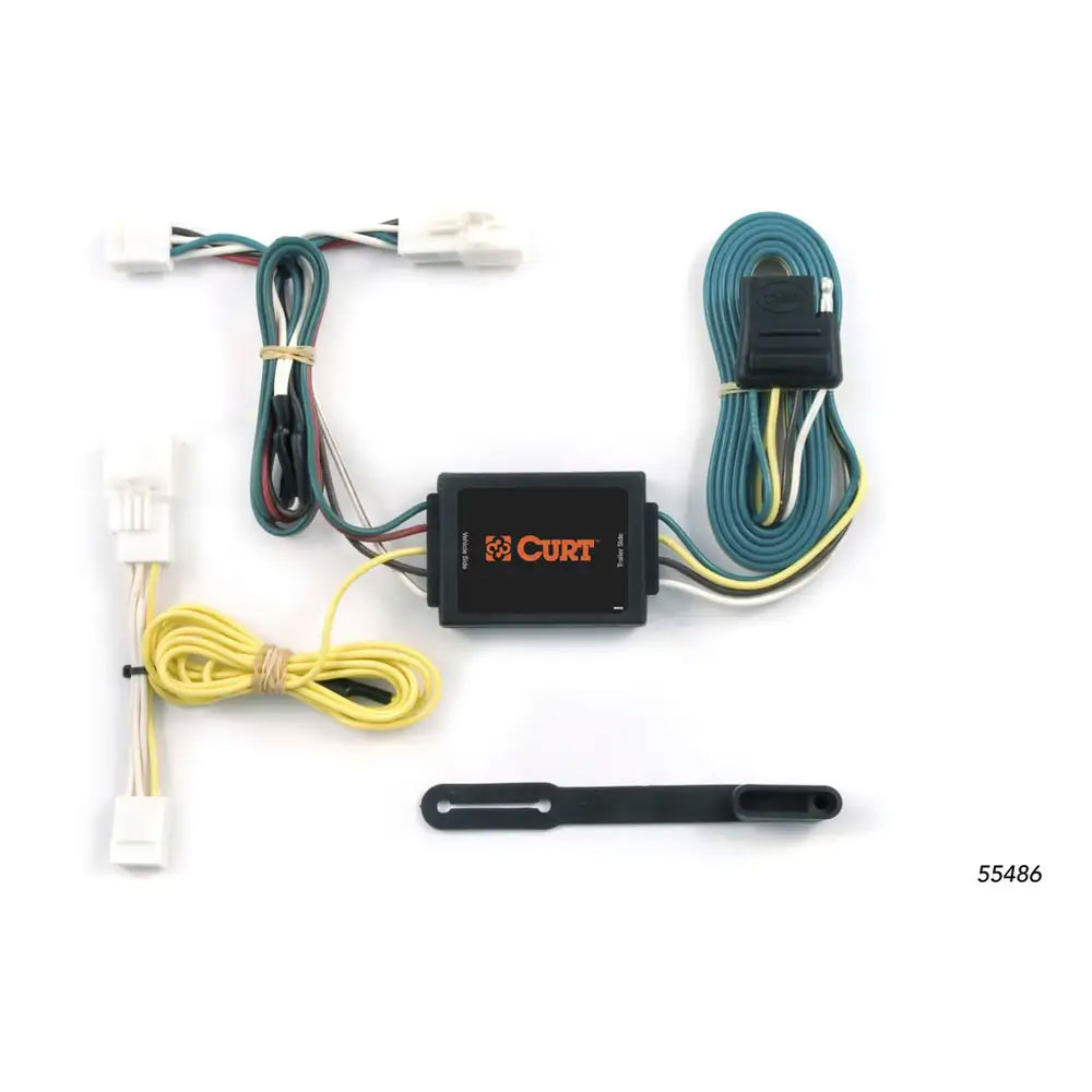 (image for) Toyota Rav4 1996-2000 No-Splice Custom 4-Flat Wiring Harness #55486 - Click Image to Close