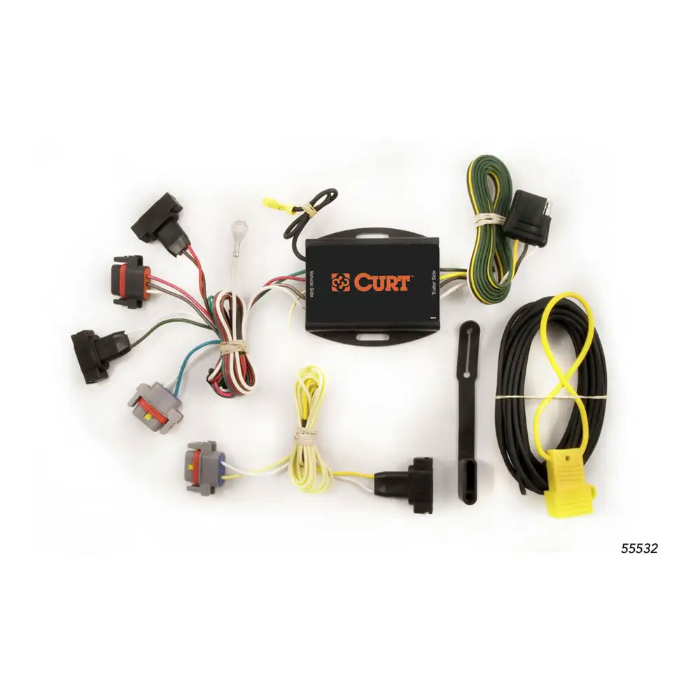 (image for) Chrysler PT Cruiser 2001-2010 No-Splice Custom 4-Flat Wiring Harness #55532 - Click Image to Close