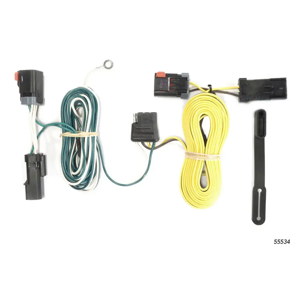 (image for) Chrysler 300 2005-2007 No-Splice Custom 4-Flat Wiring Harness #55534 - Click Image to Close