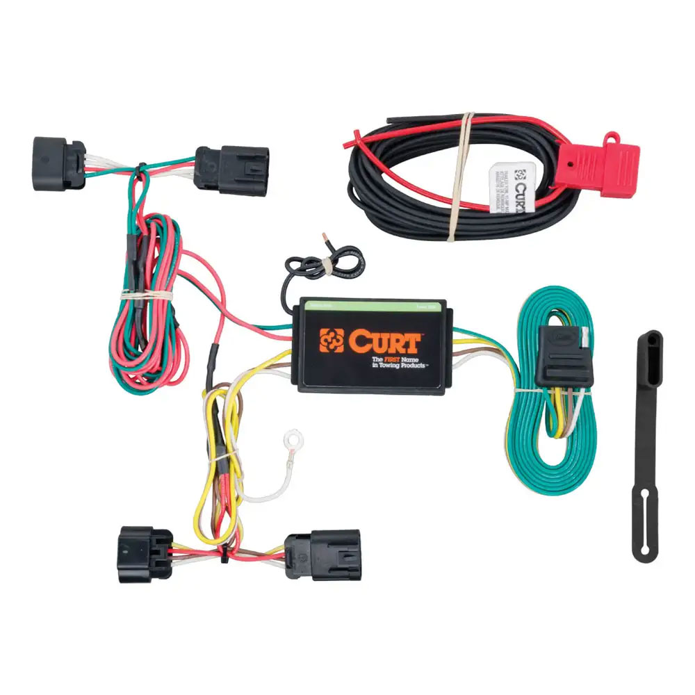 (image for) Dodge Avenger 2011-2014 No-Splice Custom 4-Flat Wiring Harness #56211 - Click Image to Close