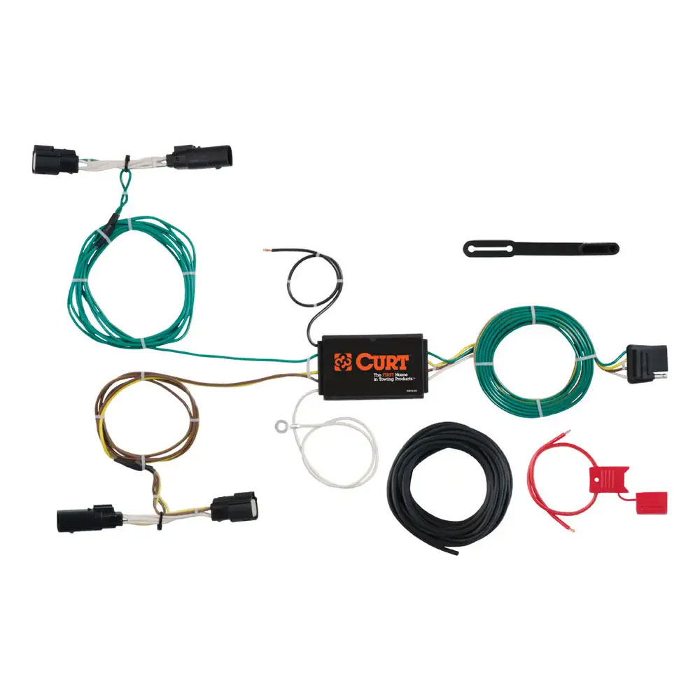 (image for) Ford Edge SE/SEL 2015-2018 No-Splice Custom 4-Flat Wiring Harness #56272 - Click Image to Close