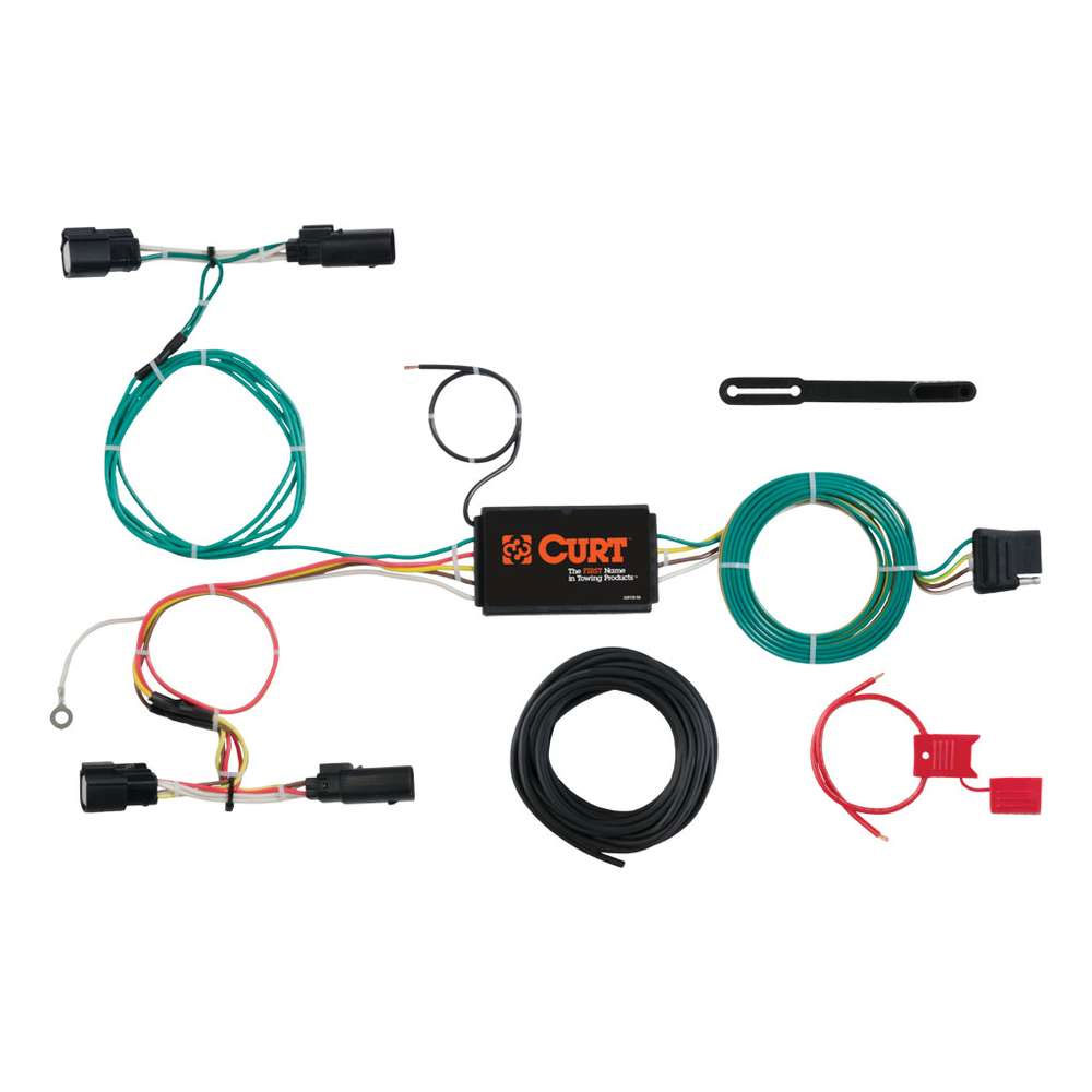 (image for) Ford Focus Hatchback 2015-2018 No-Splice Custom 4-Wire Wiring Harness #56273 - Click Image to Close