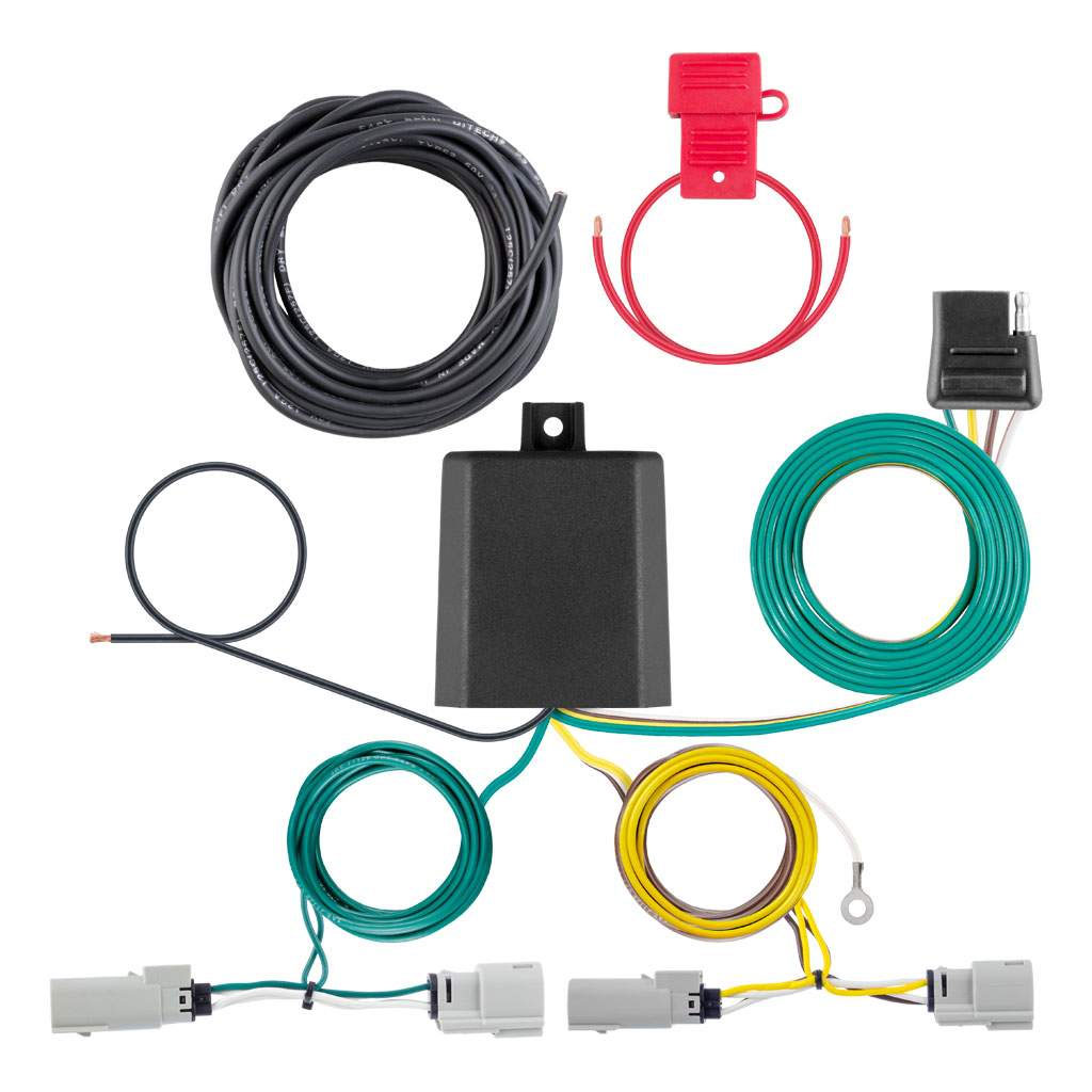 (image for) Ford Transit 350/350 HD 2015-2025 No-Splice Custom 4-Flat Wiring Harness #56485 - Click Image to Close