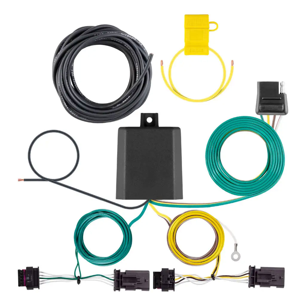 (image for) Tesla 3 2020-2023 No-Splice Custom 4-Flat Wiring Harness #56549 - Click Image to Close