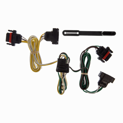 (image for) Plymouth Voyager 1991-1995 No-Splice 4-Flat Custom Wiring Harness #55323 - Click Image to Close