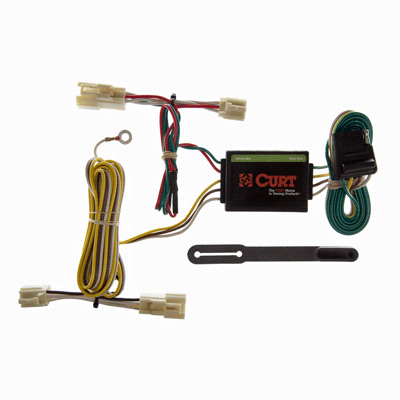 (image for) Toyota Camry 1997-2001 No-Splice 4-Flat Custom Wiring Harness #55358 - Click Image to Close