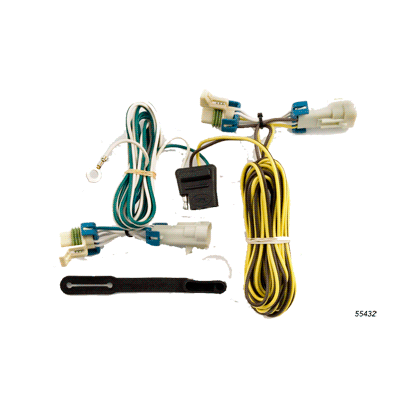 (image for) Pontiac G5 Coupe 2007-2010 No-Splice 4-Flat Custom Wiring Harness #55432 - Click Image to Close