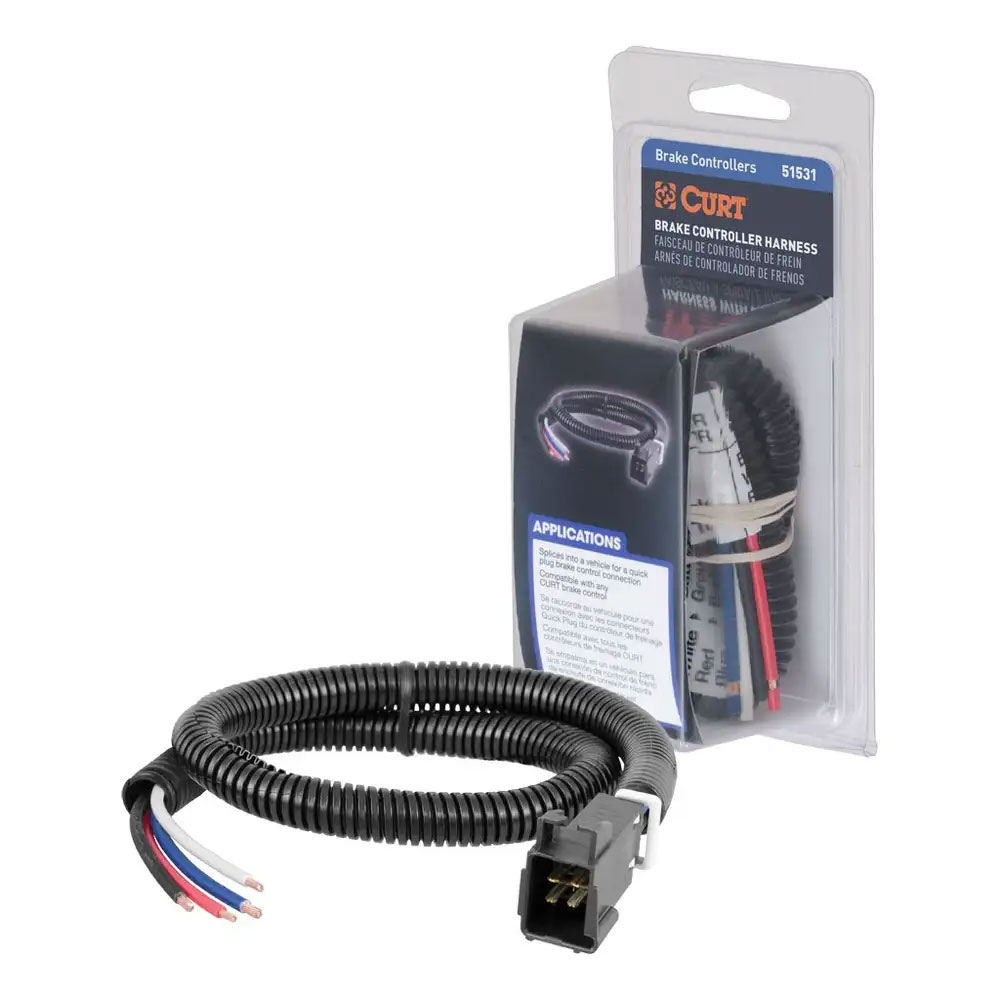(image for) Universal Trailer Brake Controller Splice-In Quick Plug With Pigtails #51531 - Click Image to Close