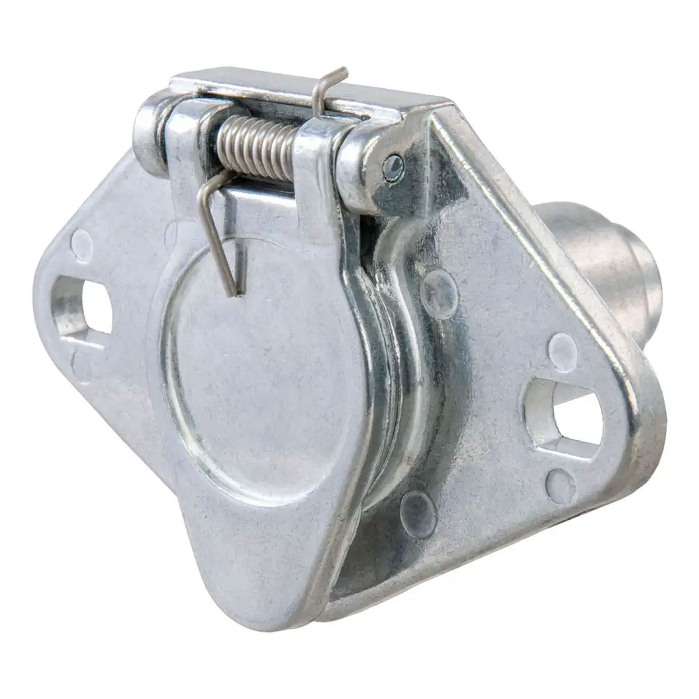 (image for) 6-Way Round Vehicle Connector Socket Die-Cast #58091 - Click Image to Close