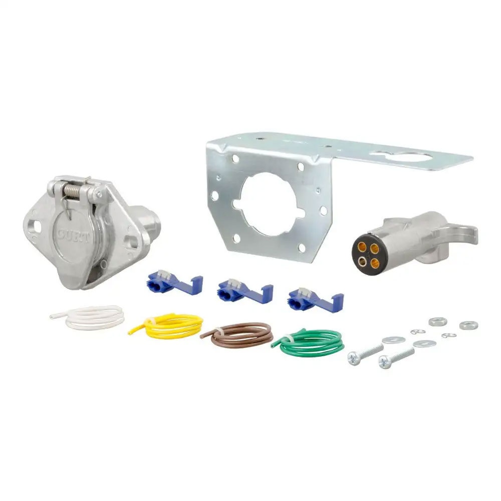 (image for) 4-Way Round Connector Plug And Socket Kit #58677 - Click Image to Close