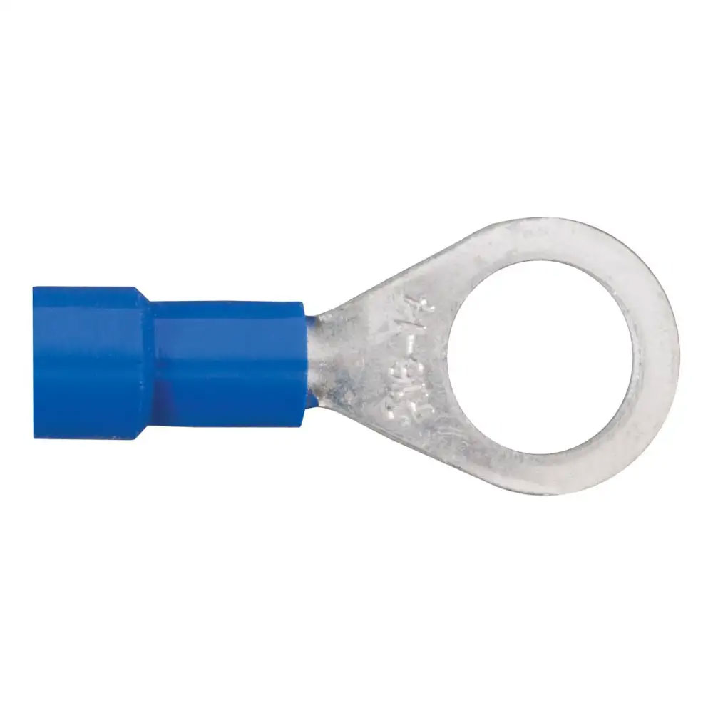 (image for) Ring Terminal Blue 5/16" Stud #59525 - Click Image to Close