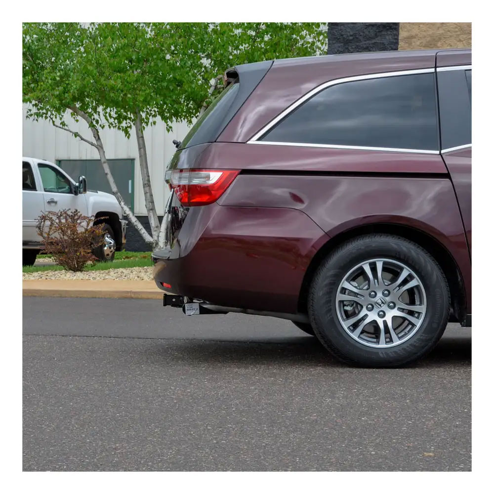 (image for) Honda Odyssey 1999-2017 2" Class 3 Round Body Receiver Trailer Hitch #13068