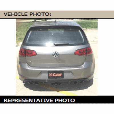 (image for) Volkswagen Golf R 2015-2019 1 1/4" Class 1 Receiver Trailer Hitch #11564 - Click Image to Close