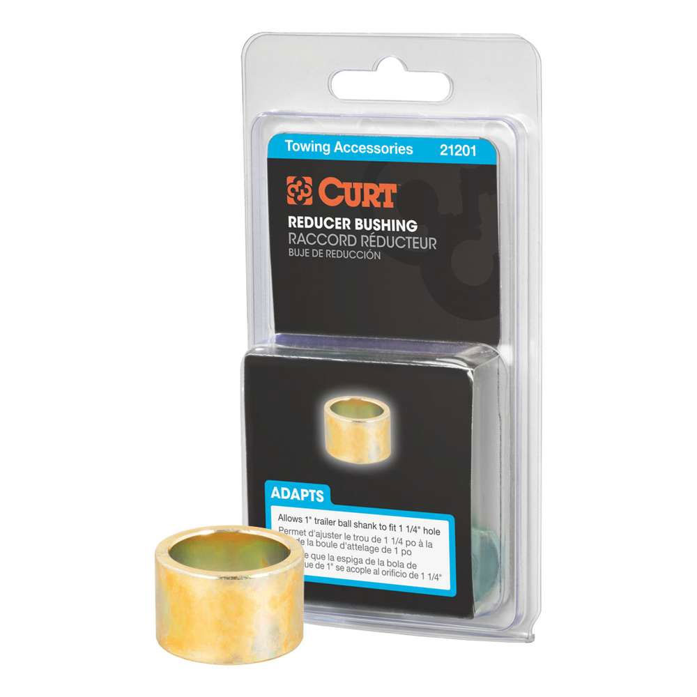 (image for) Trailer Ball Reducer Bushing, Reduces 1 1/4" To 1" Stem #21201 - Click Image to Close