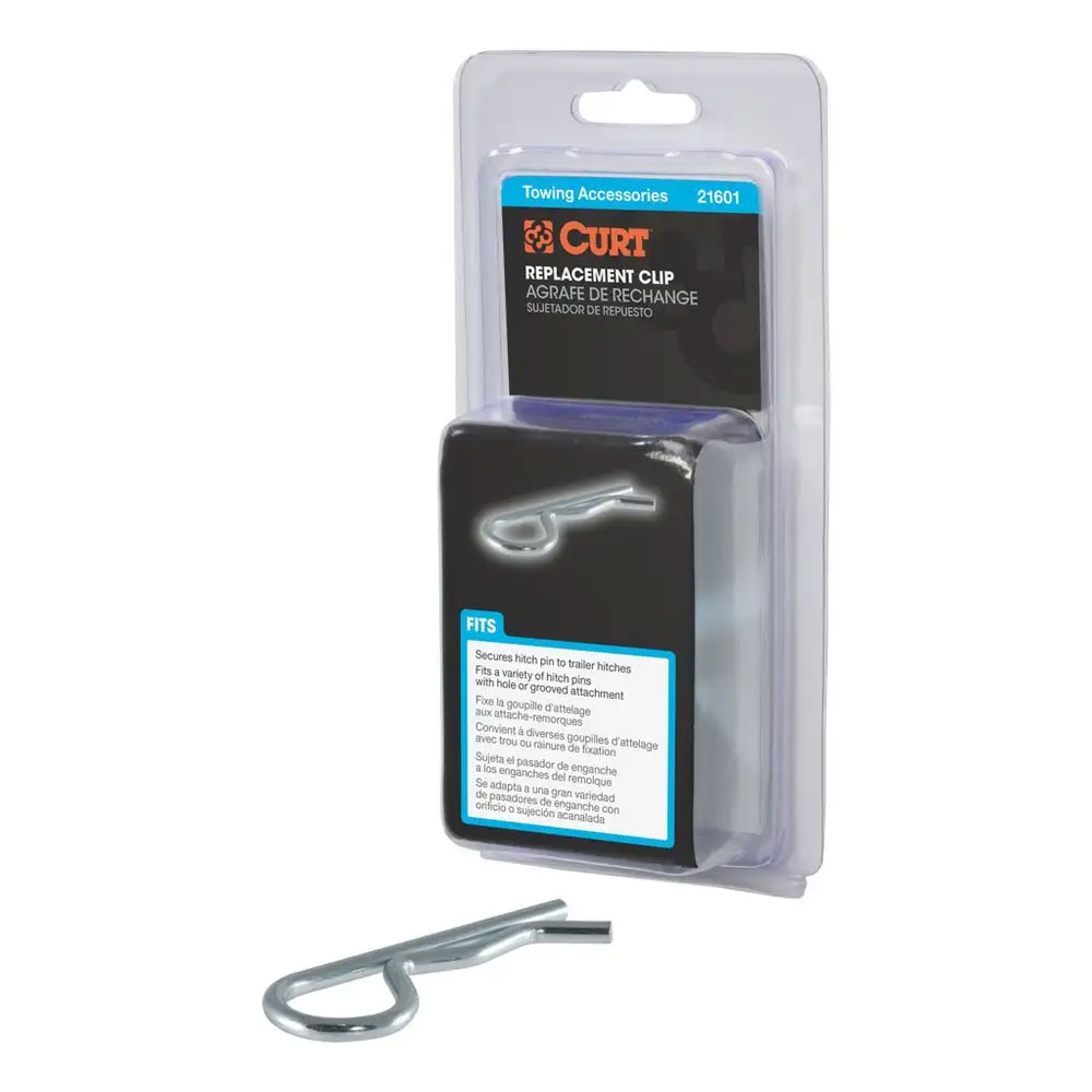 (image for) Receiver Hitch Clip Fits 1/2" Or 5/8" Pin #21601 - Click Image to Close